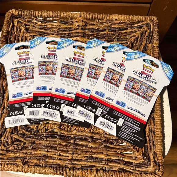 Pokémon TCG Scarlet & Violet Stellar Crown Booster Packs - Pack of 6 BN - Picture 3 of 4